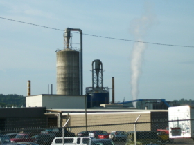 Dayton Silo Fire